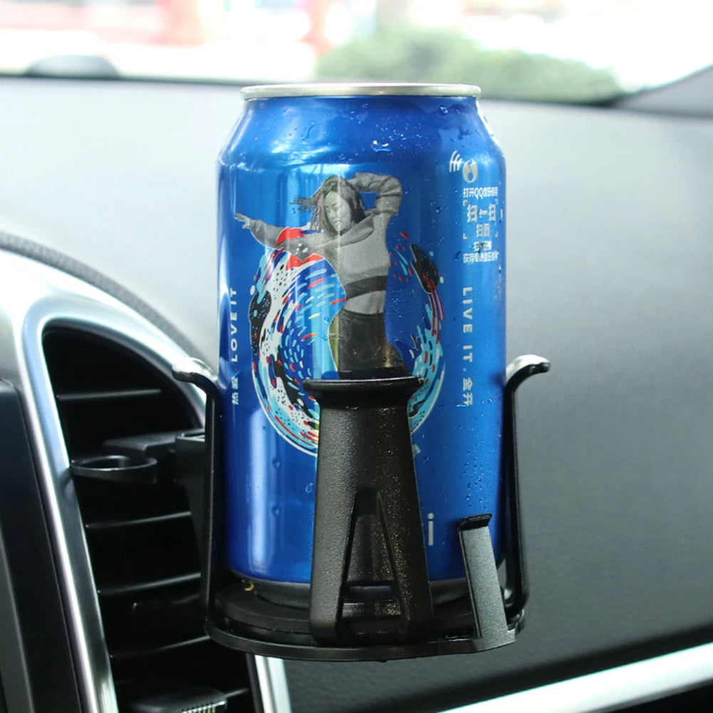 Functional Car Drink Holder Fits Different Cup Sizes Keeps Vehicle Interior Organized Compatible with Most Car Models