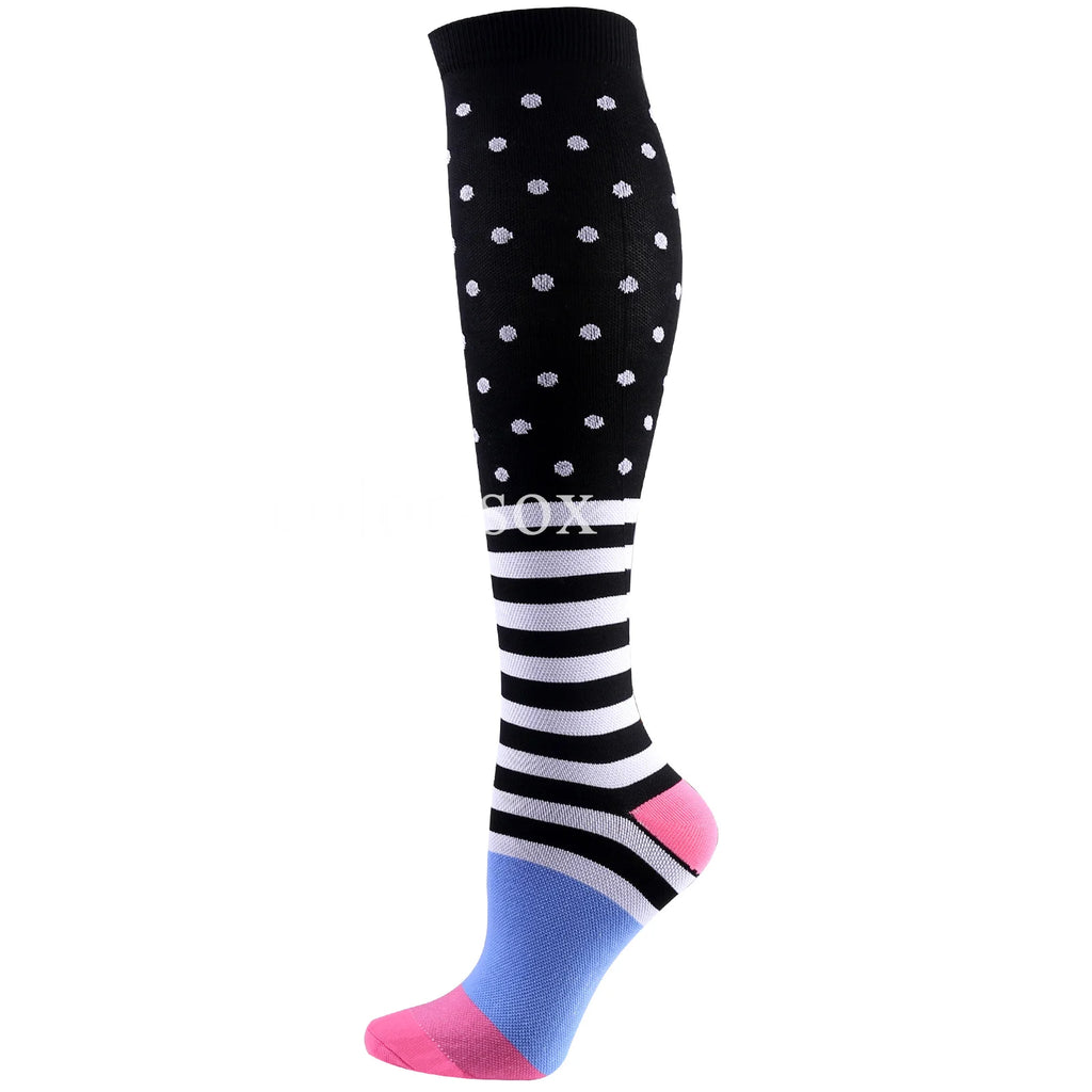 New Compression Socks Panda Cute Animal Socks Men Women Compression Socks For Running, Medical, Edema, Diabetes, Varicose Veins