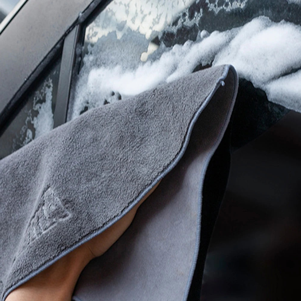 1 Pc Car Accessories Accessories Car Cleaning Cloth 30cm*40cm Absorbent Chamois Leather Shammy Cleaning Cloth