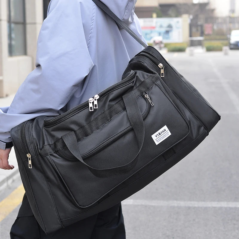 1 Piece Multi-Pocket Sports Crossbody Bag Storage Travel Bag