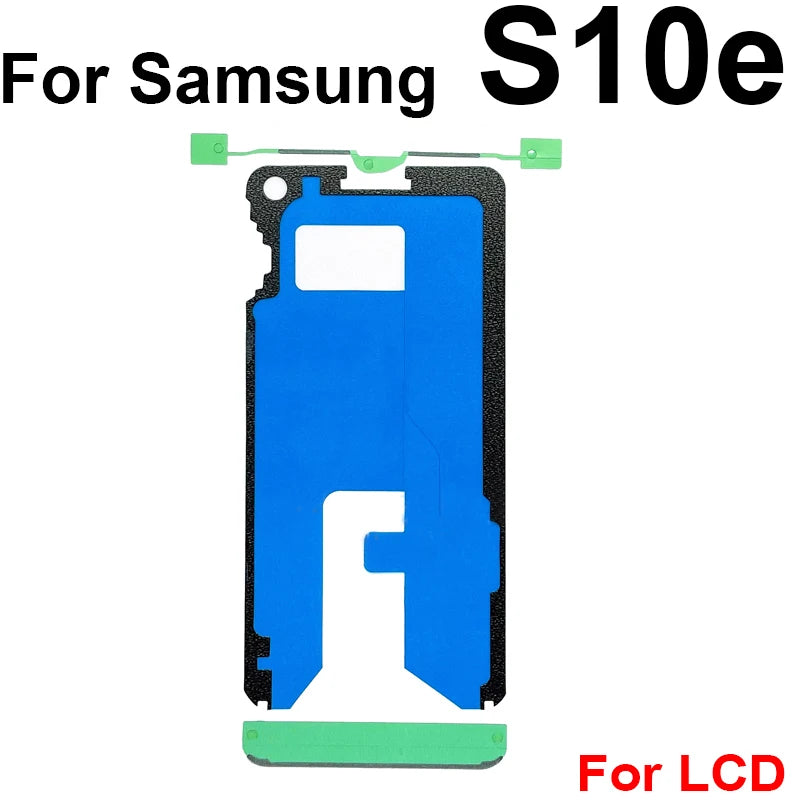 LCD Screen Back Cover Battery Camera Lens Sticker Full Set Adhesive Tape For Samsung Galaxy S10 S10e S10 Plus 5G Adhesive Repair