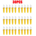 10/20/30Pcs Corn Fork BBQ Stainless Steel Corn Holders Handheld Anti Scalding Needle On The Cob Double Fork Barbecue Tool