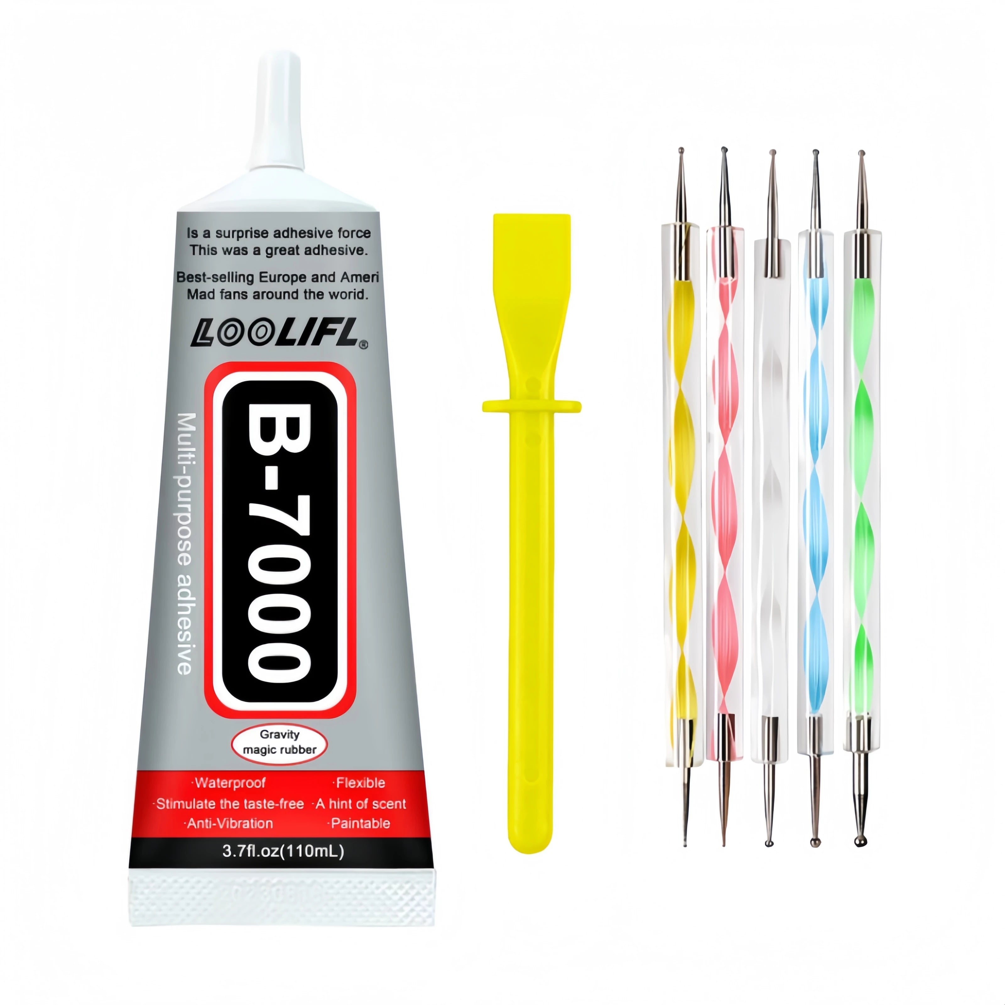 B7000 Clear Liquid Glue Soft Adhesive Cell Phone Screen Repair Glue DIY Jewelry Craft Fix Adhesive