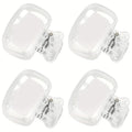 1-8Pcs Travel Toothbrush Toothbrush Protector Cap Brush Pod Case Portable Plastic Clip for Home Travel, Camping, School, Busines