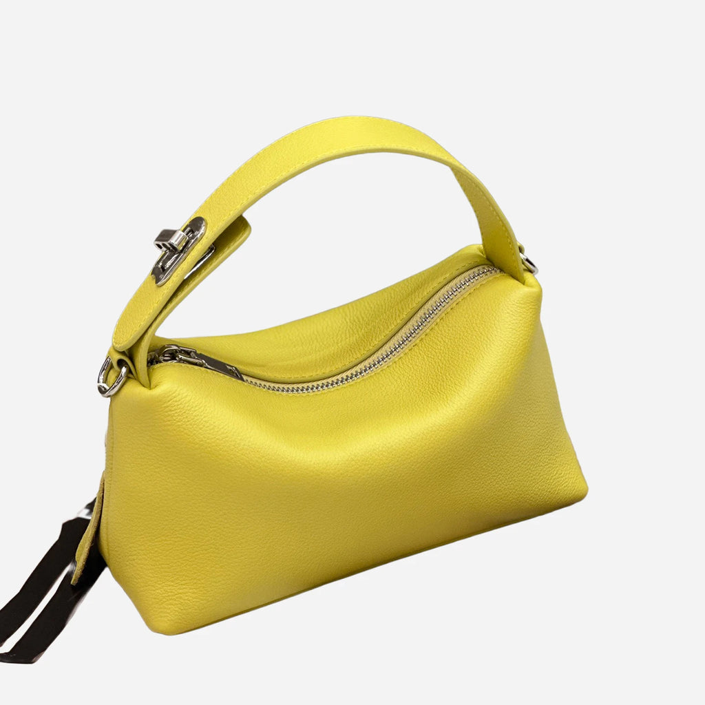 Mendy Women's Bag Female Crossbody Bag Shoulder Handbag Luxury Soft Genuine Leather Handbag Lunch Bag Quality Hand Bag Ladies