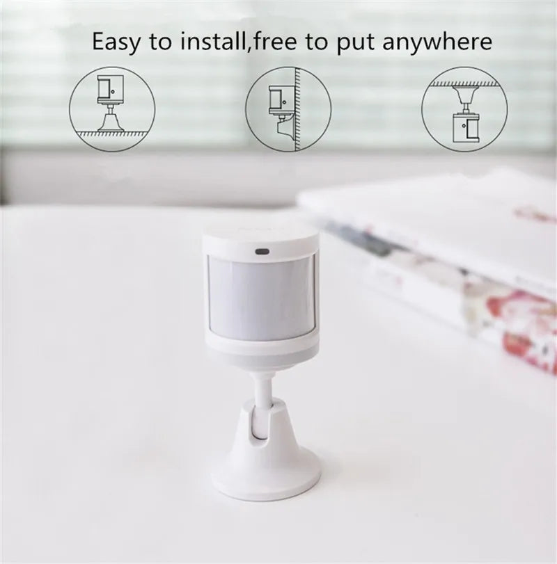 Global Edition Aqara Human Body Motion Sensor Smart Wireless ZigBee Smart Home Alarm System Sensor For Mi Home Homekit APP
