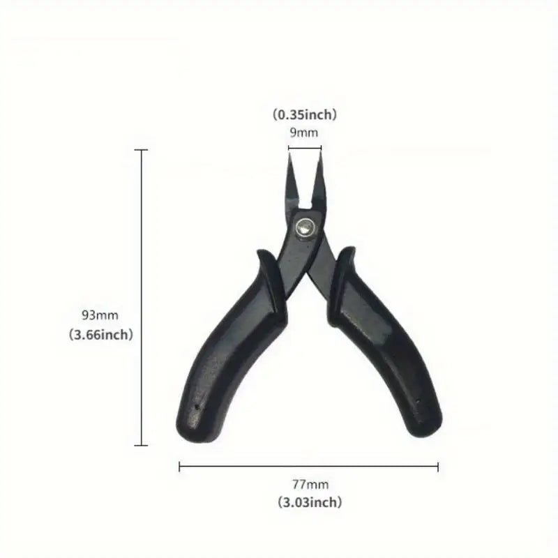 1PC Beginner Tools Needle-nose Pliers Water-nose Pliers Hand-assembled Gundam Model Diagonal Pliers Making Set