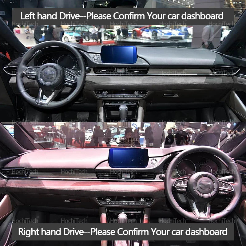 For Mazda 6 Mazda6 2016 2017 2018 GL Atenza Dashboard Cover Pad Car Liner Anti-UV Mat Sunshade Dashmat Carpet Dash