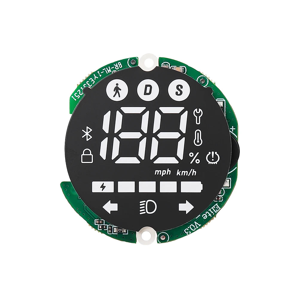 Digital Display Instrument Screen For Xiaomi Elite Electric Scooter Switch Panel Dashboard Cover Accessories