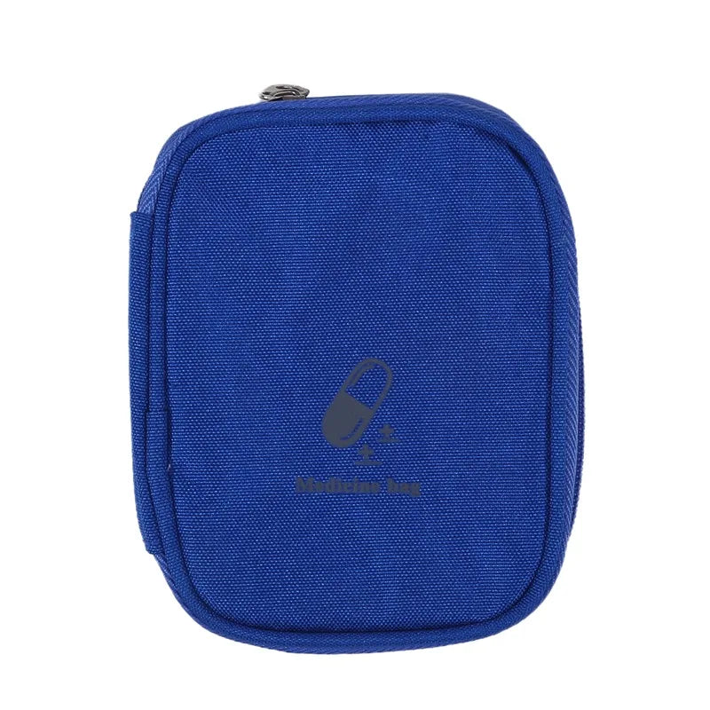 First Aid Medicine Bag Portable Medicine Storage Box Emergency Kits Pills Package Container For Home Travel Office