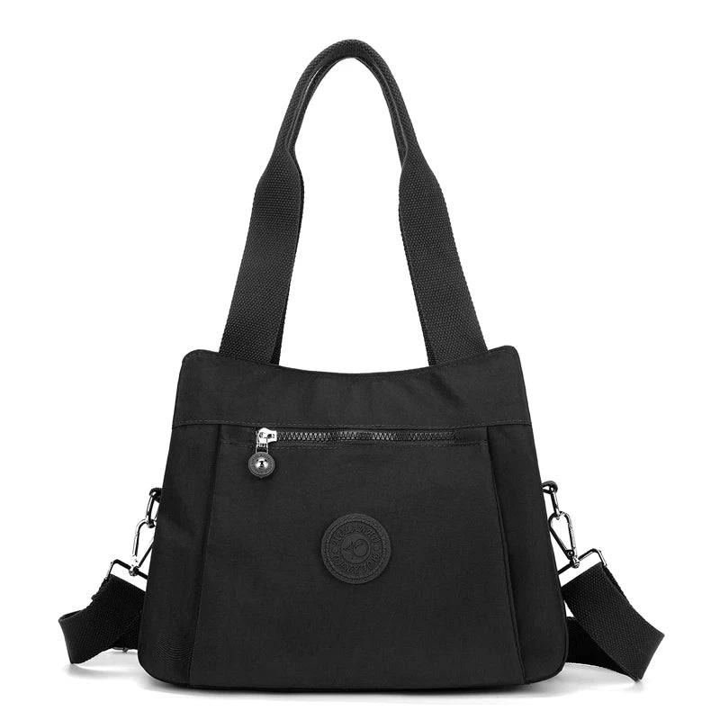 Women's Casual Nylon Crossbody Bag Travel Handbag Portable Business Tote Outdoor Purse Satchel Shoulder Bag for Everyday Use