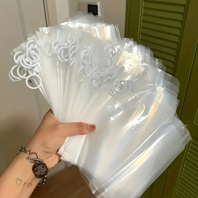 10pcs Storage Bags for Clothes, Underwear, Toiletries, Makeup - Heavy-Duty, Space-Saving for Suitcase, Drawer, Bathroom, Office