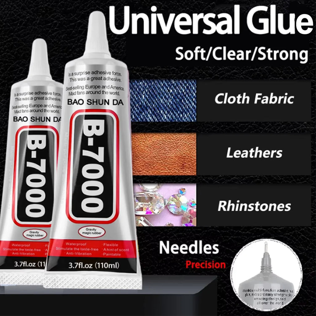 B7000 adhesive for jewelry and costume jewelry, DIY crafts, rhinestones, mobile phone touch screen repair, epoxy resin, liquid a