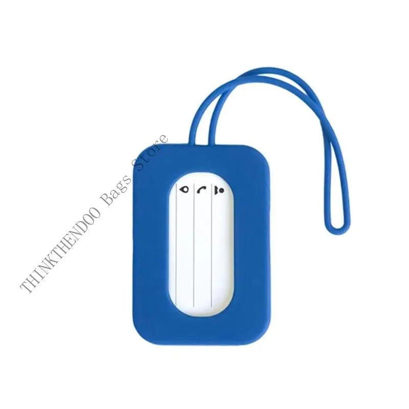 Silicone Airline Luggage Tages for Suitcases Name Labels Suitcase Tages for Travel Bag Case Name Tages Flexible