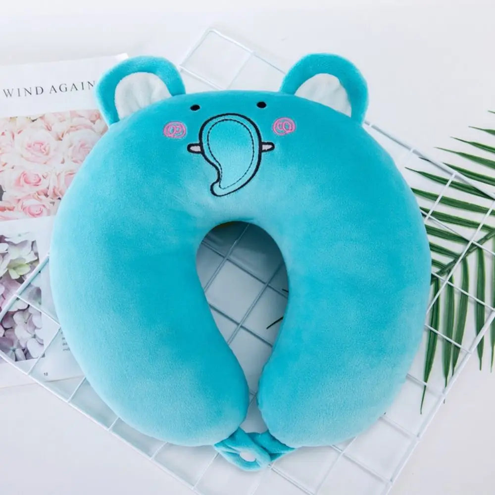 Portable Nursing Cushion Outdoor Short  U-shaped Pillow Flight Neck Pillow Travel Pillow