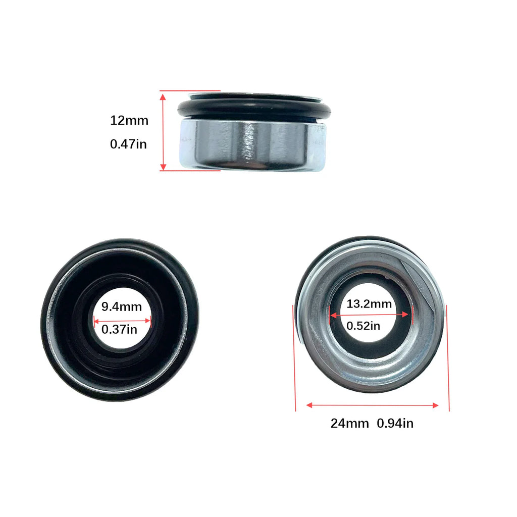48Pieces automobile air conditioning compressor oil seal set for FS10 7SUB16 MAS90/105 A32 DKS32C 10PA15C/17C HCC V5 shaft seal