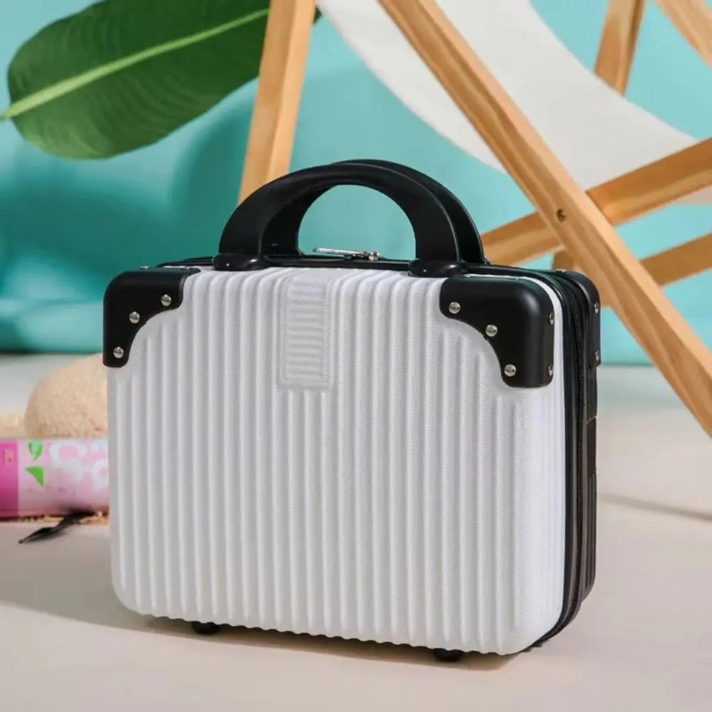 Hot Sales 14 inch Travel Suitcase Mini Hand Makeup Case Luggage Travel Cosmetic Box For Women