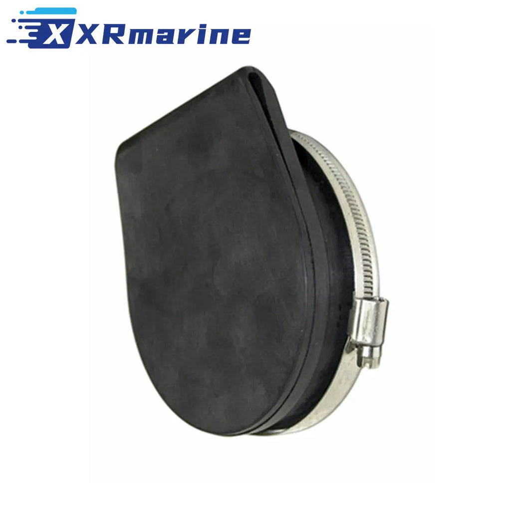 12644Q01 Marine 4" Exhaust Flapper & Clamp Backflow Preventer Replaces 18-4457 12644A1 Protector Valve