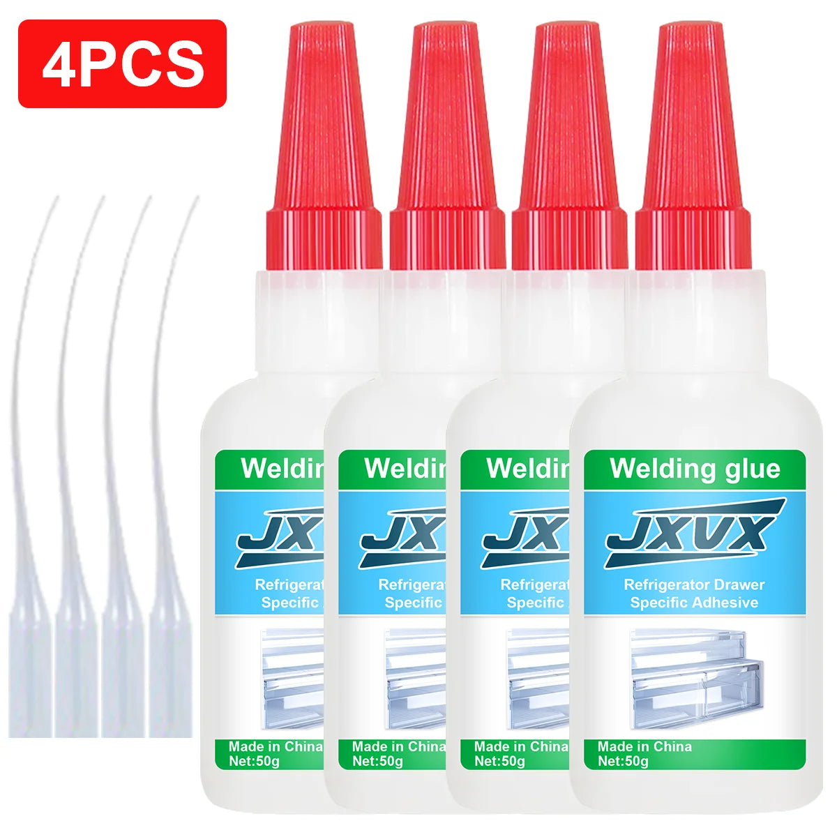 50 g of Oil-Based Instant Welding Glue; Ultra-Fast Drying; Strong Adhesive with Great Hold; Waterproof; Ideal for Repairs on Metal, Plastic, Wood, Glass and Rubber