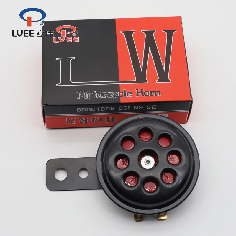 LVEE DL70 series 12v motorcycle horn Universal Waterproof Electric Horn 12V 105db Motorcycle Motor Scooter Loud Sound