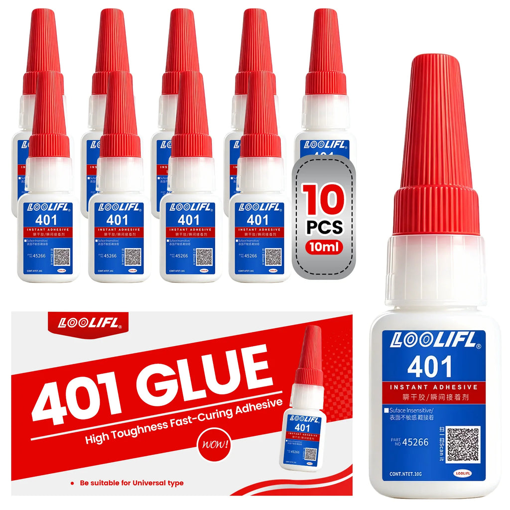 8-Pack Professional Welding High-Strength Oil-Based Glue - Universal Strong Quick-Drying Adhesive, Suitable for Resin, Ceramics, Metal, Glass, Liquid Glue Tool, with Precision Dispenser