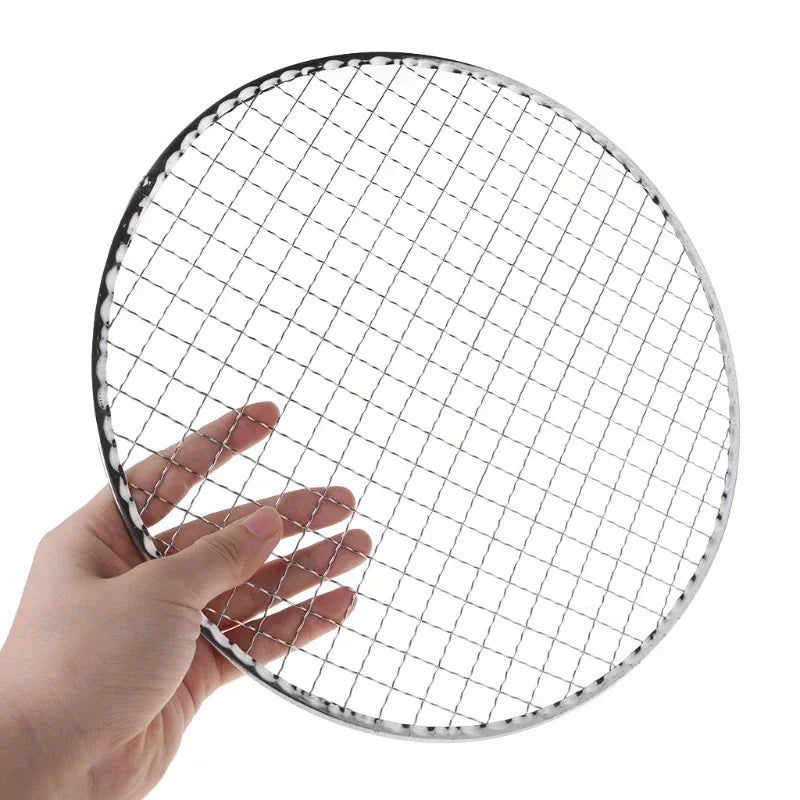 1PC Disposable BBQ Barbecue Grill Basket Mesh Wire Net Fish Vegetable Tool Grill Outdoor Bbq Accessories  kitchen accessories