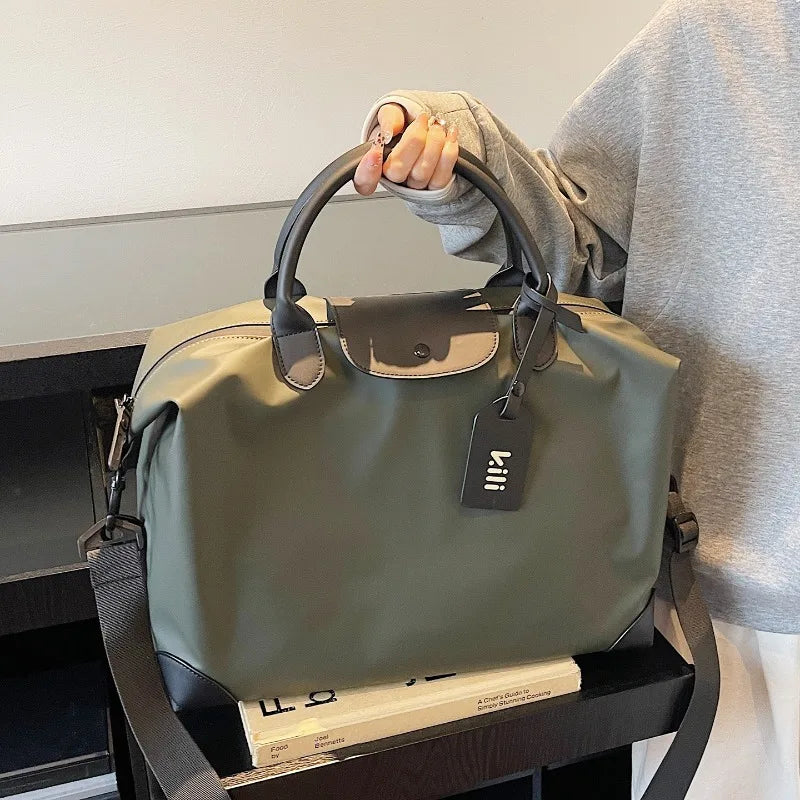 Large Travel Duffel Bag Dry Wet Separation Gym Yoga Weekender Overnight Carry On Luggage with Shoe Compartment Shoulder Handbag