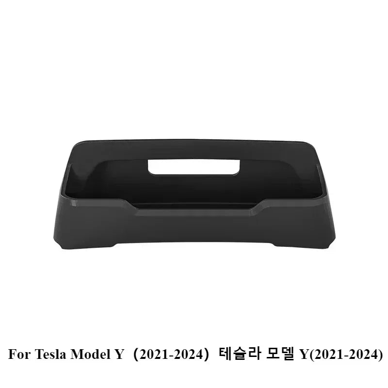 For Tesla Model Y Interior Accessorie Central Control Armrest Box Glasses Pocket Card Key Cell Phone Storage Casket Auto Parts