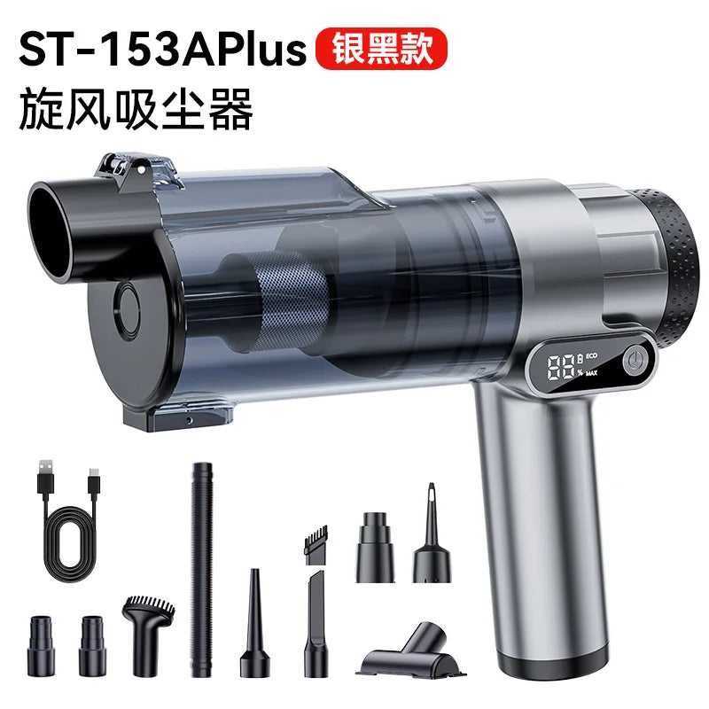 Cordless Wireless Car Vacuum Cleaner, Powerful Handheld Mini Vacuum, Portable Rechargeable Vacuum Cleaner for Car Home Dual Use