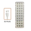 30LED Emergency Evacuation Light Fire Fighting Lamp Wall-mounted Smart Home LED Bulb Dimmable Power Failure Emergency Lighting