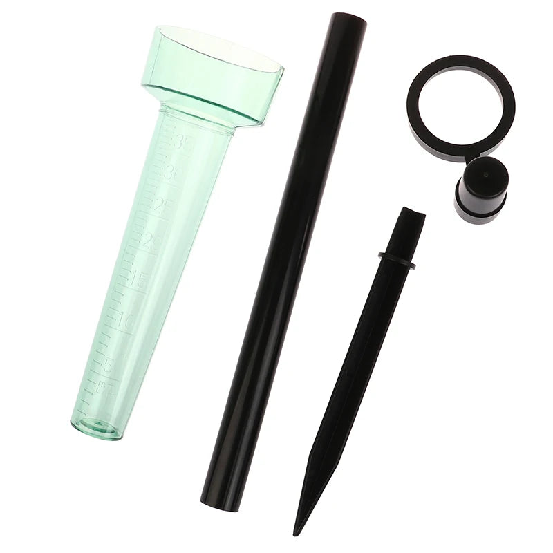 * Wholesale Portable  Rain Gauge Measurement Tool For Garden Water Ground Outdoor Rain Meter Collect Rainwater
