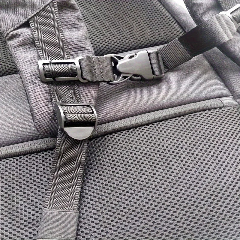 Anti-slip Backpack Chest Strap Buckle Outdoor Adjustable Buckle Belt Backpack External Strap Portable Strap With Release Buckle