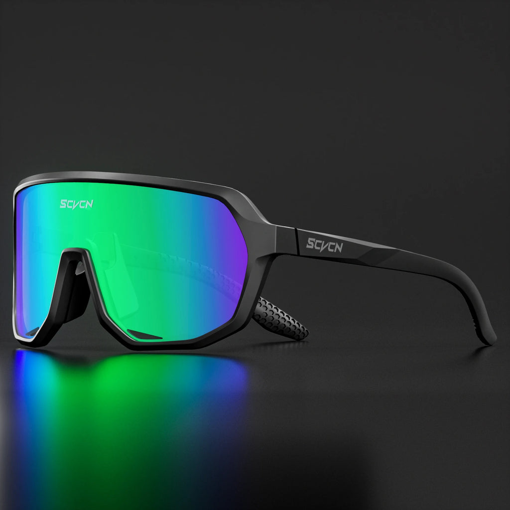 SCVCN UV400 HD Hiking Sports Sunglasses Stylish Outdoor Windproof Glasses Cycling Running and Rock Climbing Driving Sunglasses