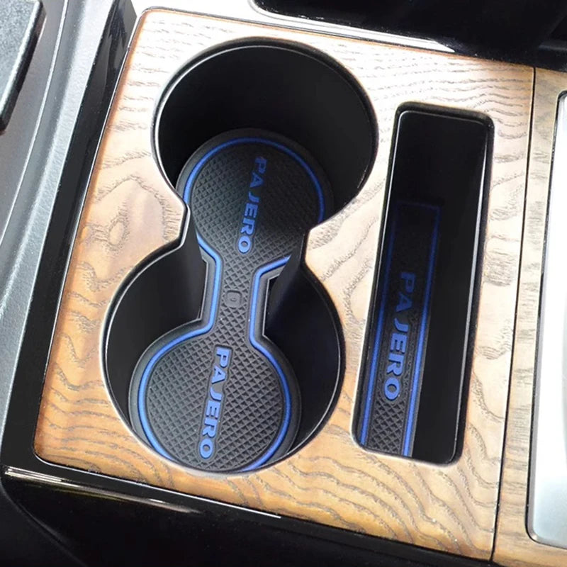Central Control Storage Box for 2007~2022 Mitsubishi Gen 4  Montero Pajero Drinks Holders Deepened Interior Accessories
