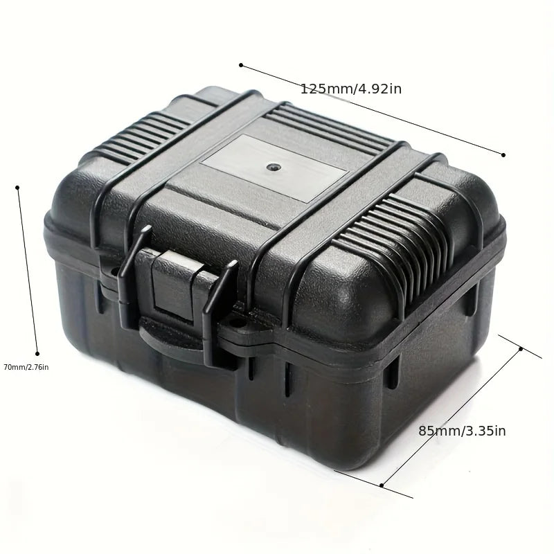1pc Aiming Scope Storage Box, Sealed Tool Storage Box, Anti-seismic and Wear-resistant Sealed Tool Box, Plastic Protective Box