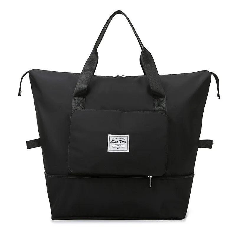 1pcs can expand large-capacity travel storage bags, hand luggage, folding waterproof bags, short-distance portable and light.