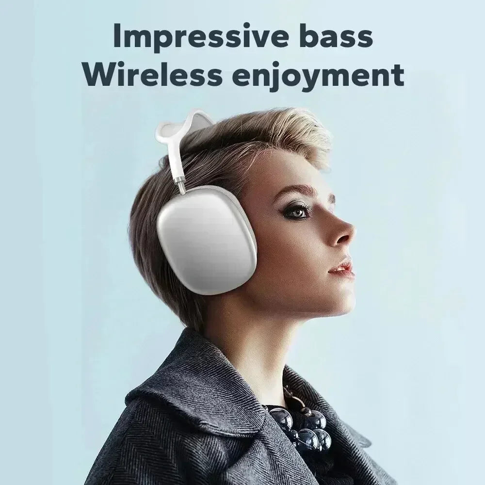 New Bluetooth Wireless Headset with Mic: Stereo Earphone Designed for Sports, Gaming, and Seamless Phone Connectivity