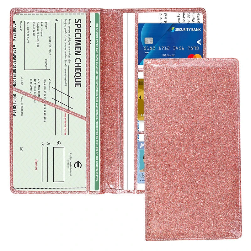 Simple Stylish Driver's License Car Registration Certificate Holder Document Cover Ticket Storage Anti Magnetic Card Bag