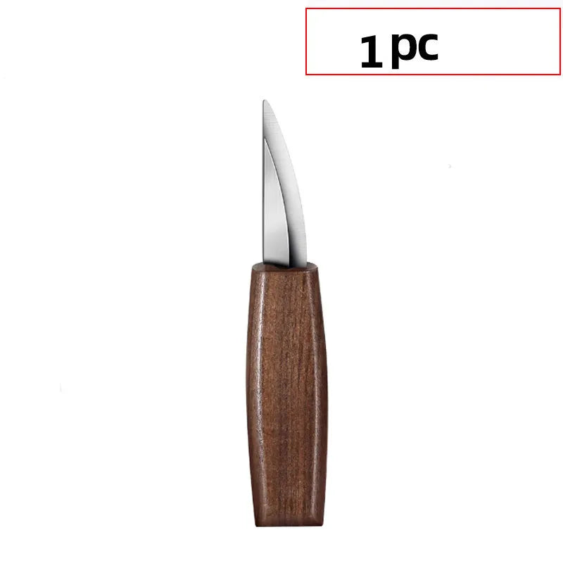 1/3/5/7/10/12pcs Wood Carving Tools Chisel Woodworking Cutter Hand Tool Set Wood Carving Knife DIY Peeling Woodcarving