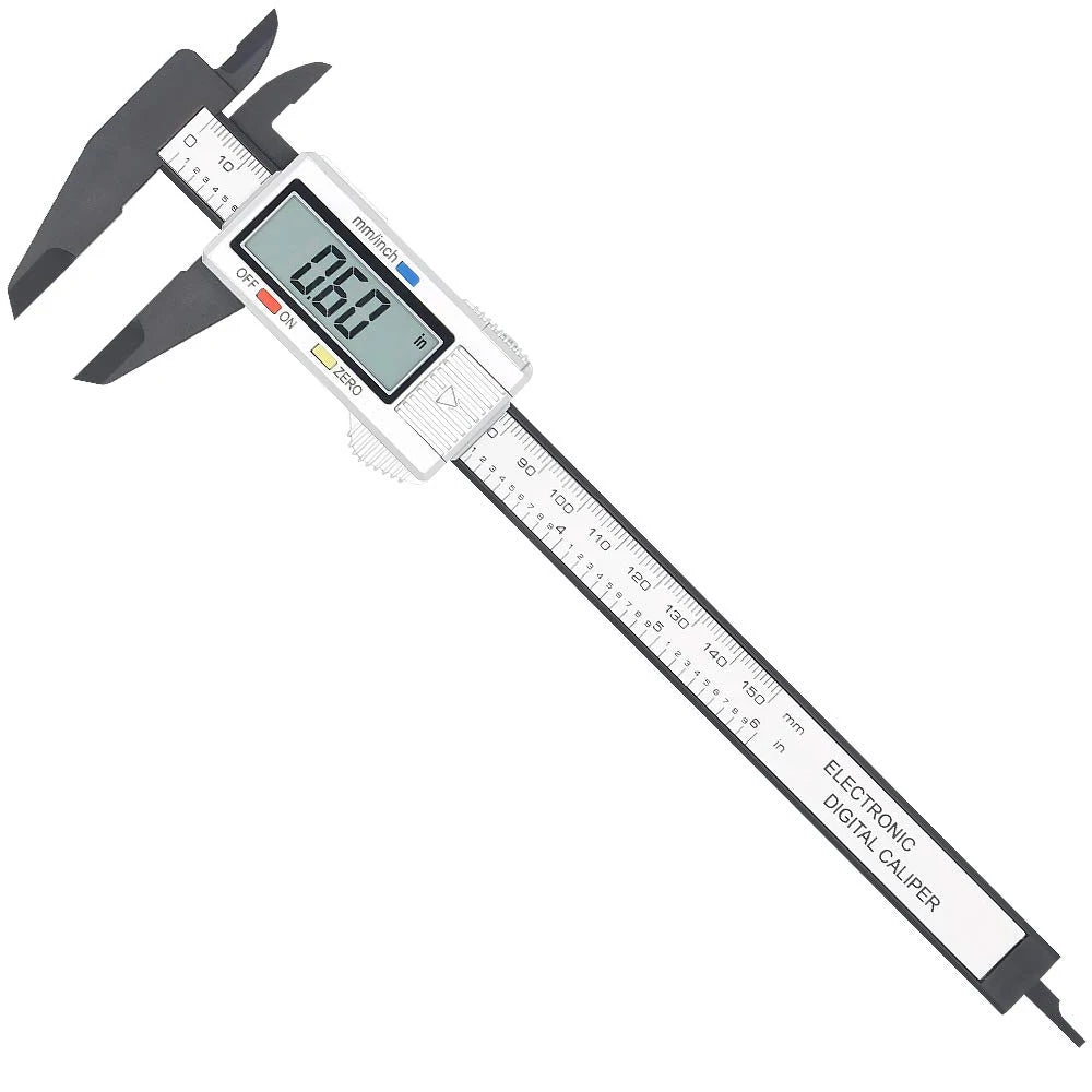 1PC Mini Plastic/Vernier Caliper. Display Caliper Student Vernier Scale 0 to 150mm Measuring Tool. Plastic Caliper