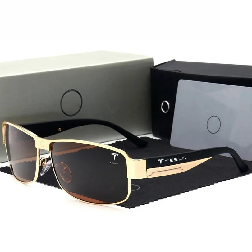 Car Fashion High-End Luxury Sunglasses Men Women Leisurely Goggles For Tesla Cybertruck Roadster Model 3 Model Y Model S Model X