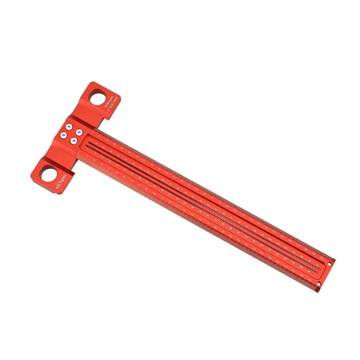 300/400/500/600MM woodworking T-shaped ruler, marking ruler, aluminum alloy line marking gauge, measuring tool