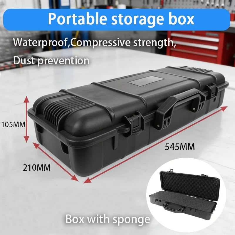 Safety Instrument Tool Box Protective Waterproof Shockproof Toolbox Sealed Tool Case Impact Resistant Suitcase With Sponge