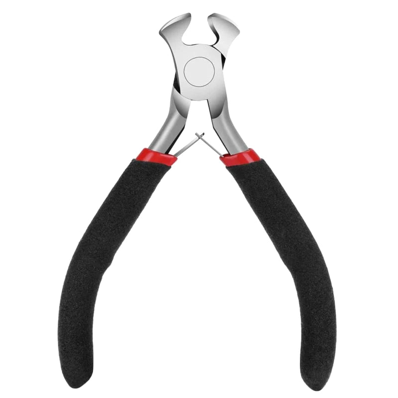Precision End-Nippers End Cutting Pliers with Ergonomic Handles Wire Cutter Pliers Nail Puller Tool 4.5 Inch Mini Pliers E7CB