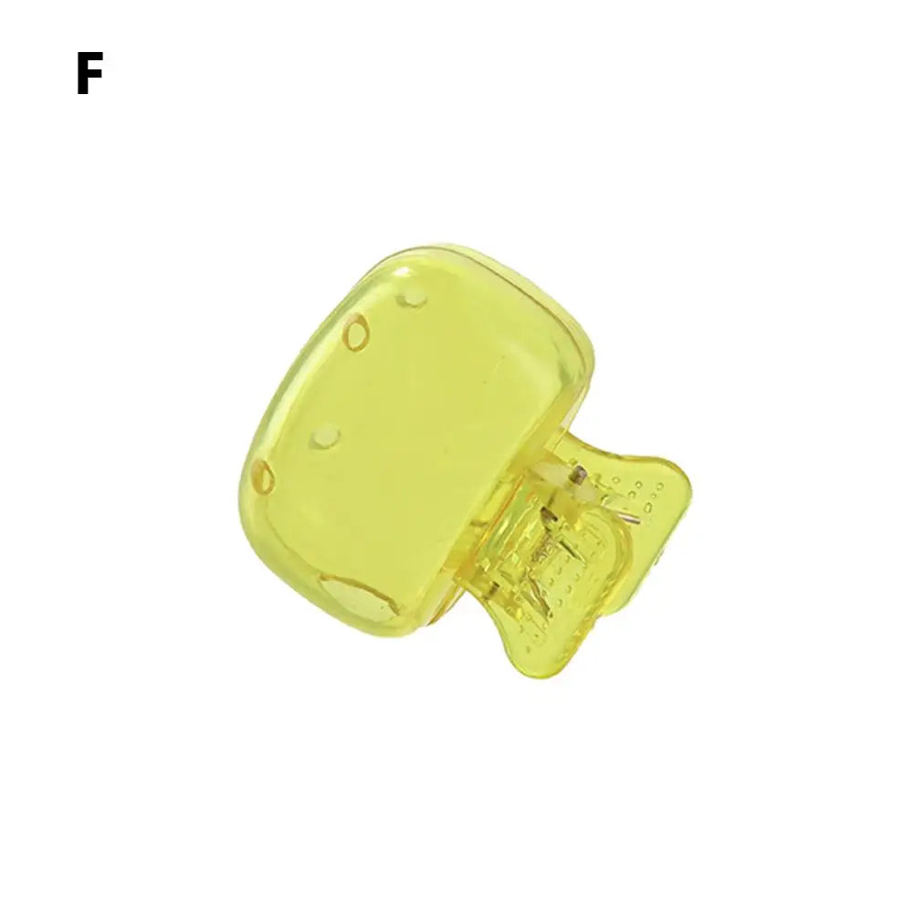 1pc Toothbrush Head Covers - Travel Protector Cap Case, Color Combo Clip for Household & Camping, Durable Plastic Portable