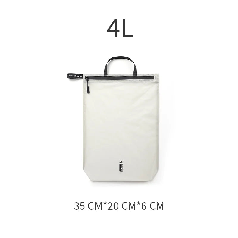 Waterproof Travel Handbag Storage Pouch Lightweight Clothes Organizer Zip Bag for Toiletries Socks Underwear Luggage