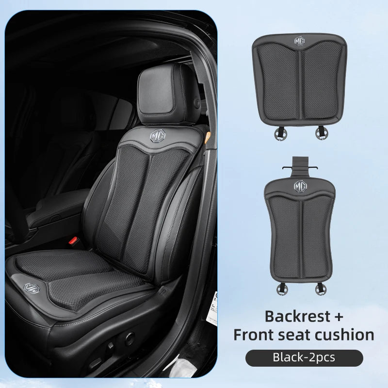 Ice Silk Car Seat Cushion Backrest Seat Protector Cover Accessories For Morris Garages MG 6 3 5 7 TF ZR ZS HS GS GT RX5 Hector