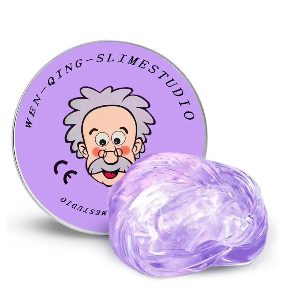 Non-Newtonian Liquid Glass Bouncing Putty Color Changing Crystal Slime Toy for Kids,Stress Relief Hand Gum DIY Playdough