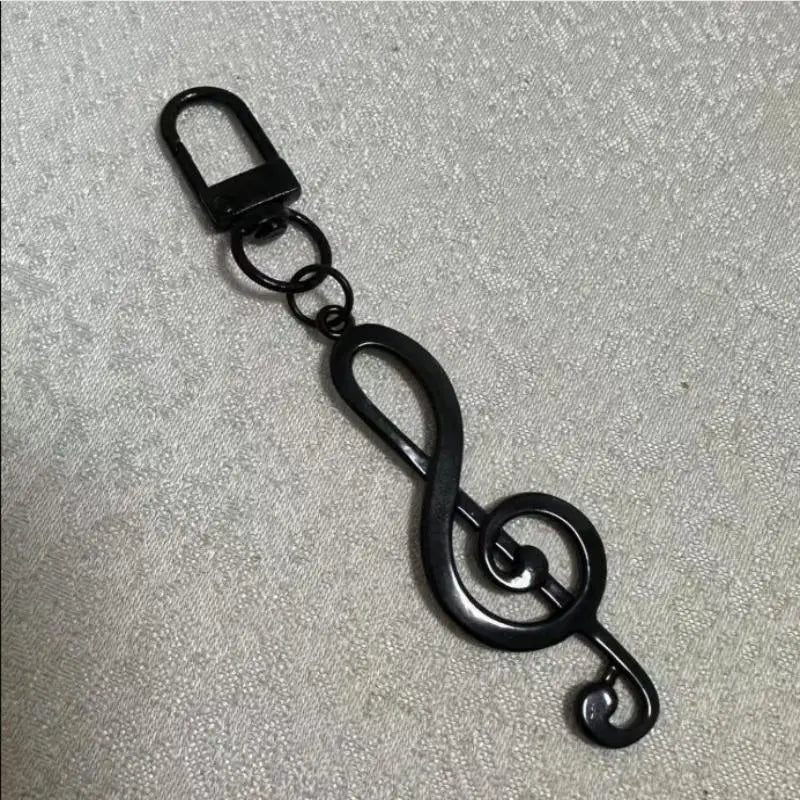 [CL]Trendy Y2K Musical Notes Backpack Pendant Creative Guitar Musical Element Keyrings Party Gift Ornaments Jewelry Gift[CL]