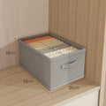 Clothes Organizer Trousers Clothes Jeans Storage Box Underwear Bra Socks Artifact Compartment Box Wardrobe Clothes Organizer